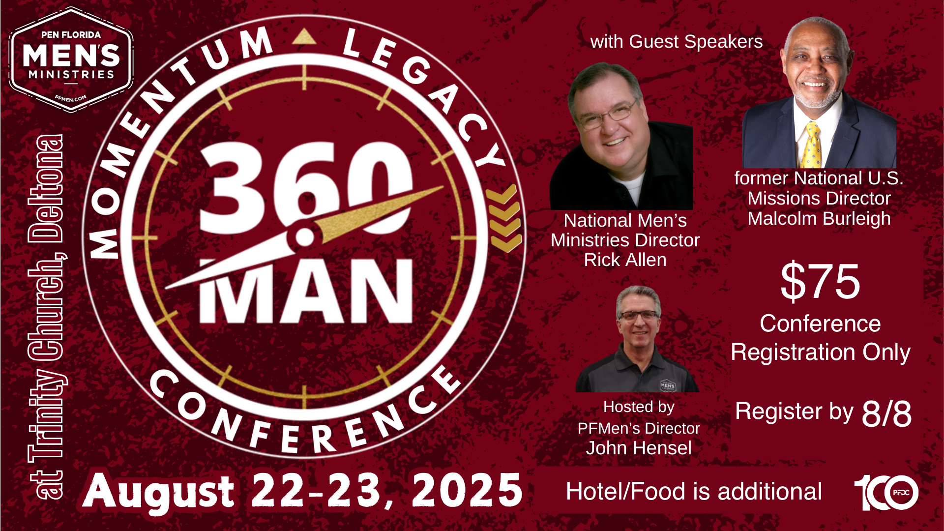 Momentum 2025 Promo Slide with QR Code