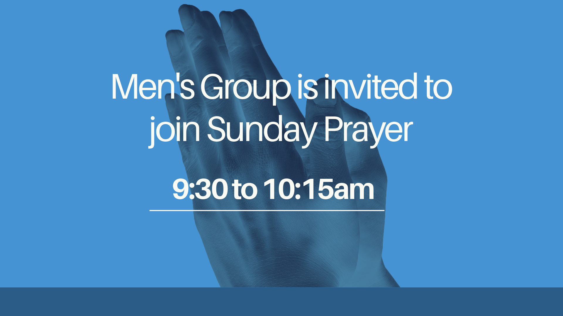 Men'sPrayer